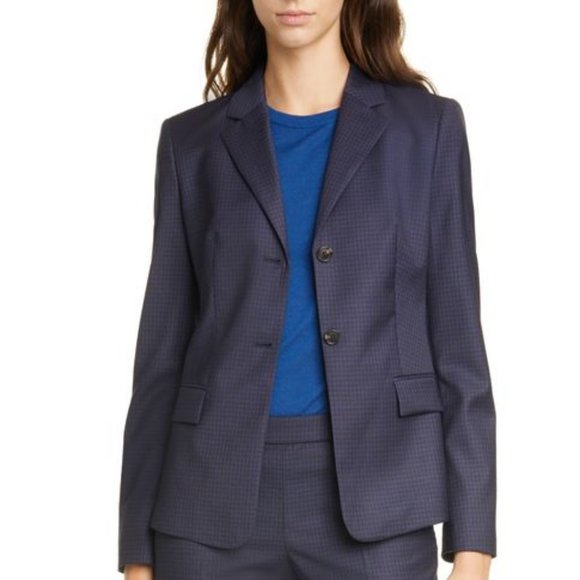 Hugo Boss Jackets & Blazers - Women's Boss Hugo Boss Jatinda 3 Glen Blazer